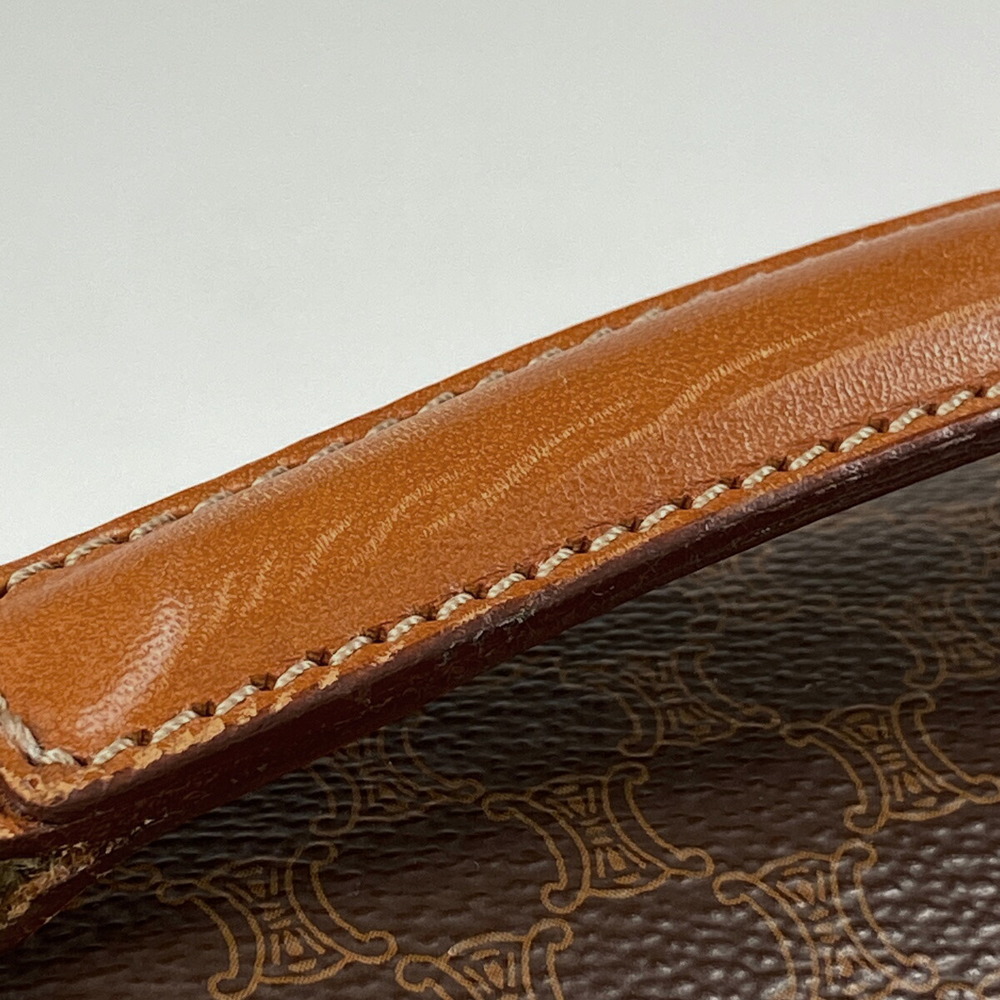 Celine Macadam Pattern Canvas Circle Messenger Sh… - image 7